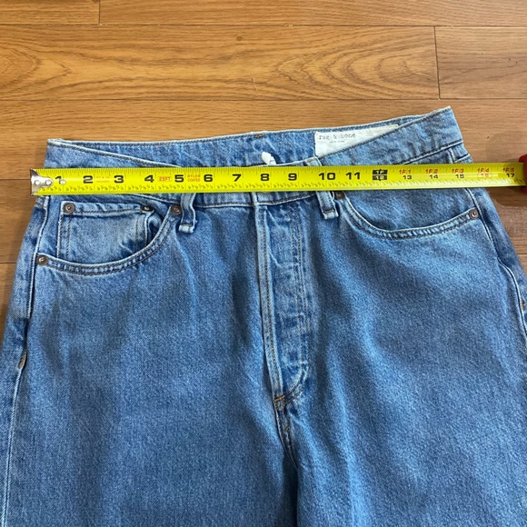 Rag & Bone Classic Blue Denim Jeans relaxed straight | Size 29 - Picture 6 of 9